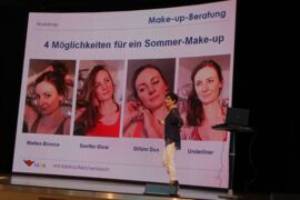 Workshop - Make-up-Beratung - Kreuzfahrtschiff AIDA im Februar 2017